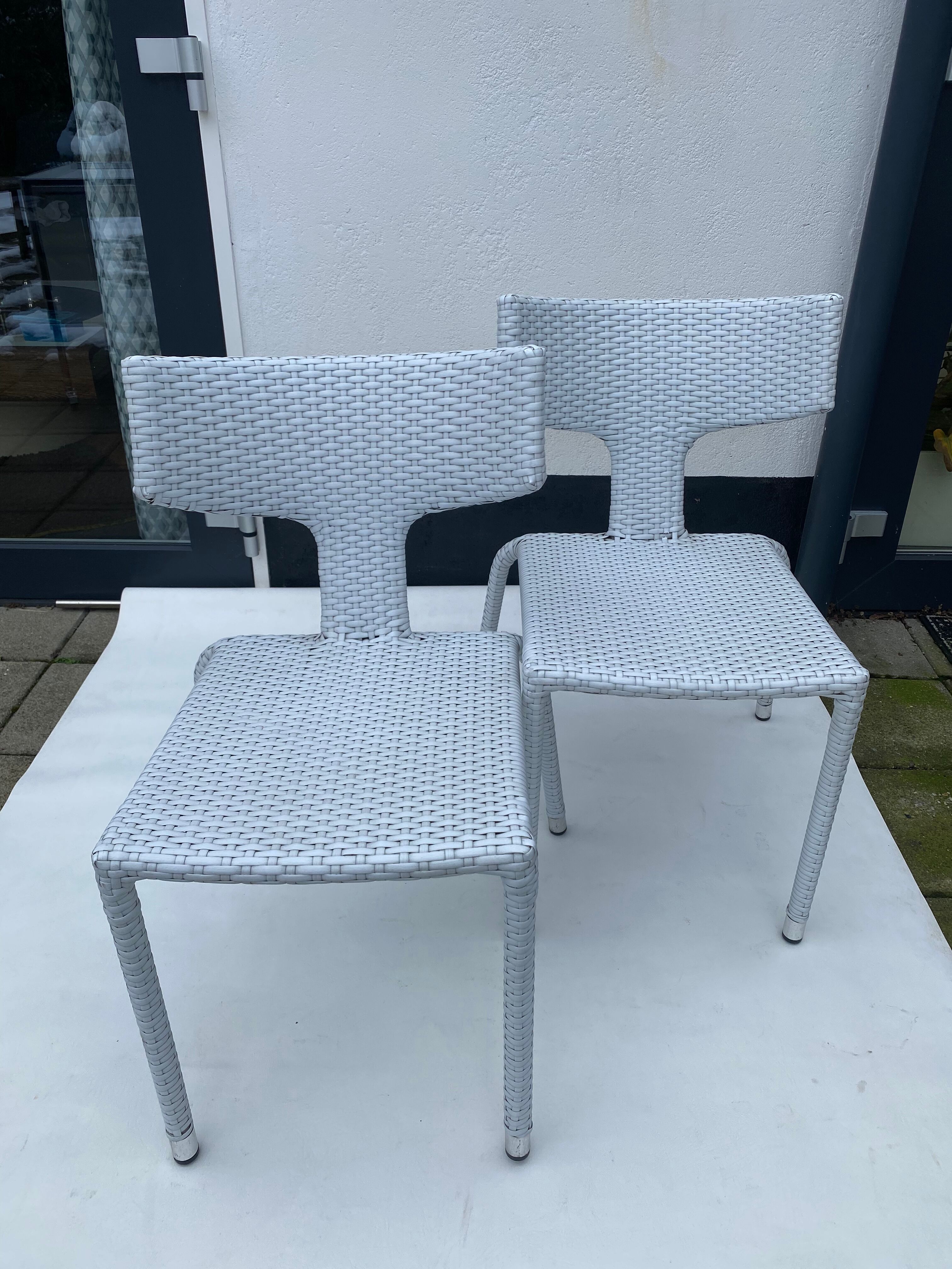 Pair of Vintage ABITANT Garden Chairs