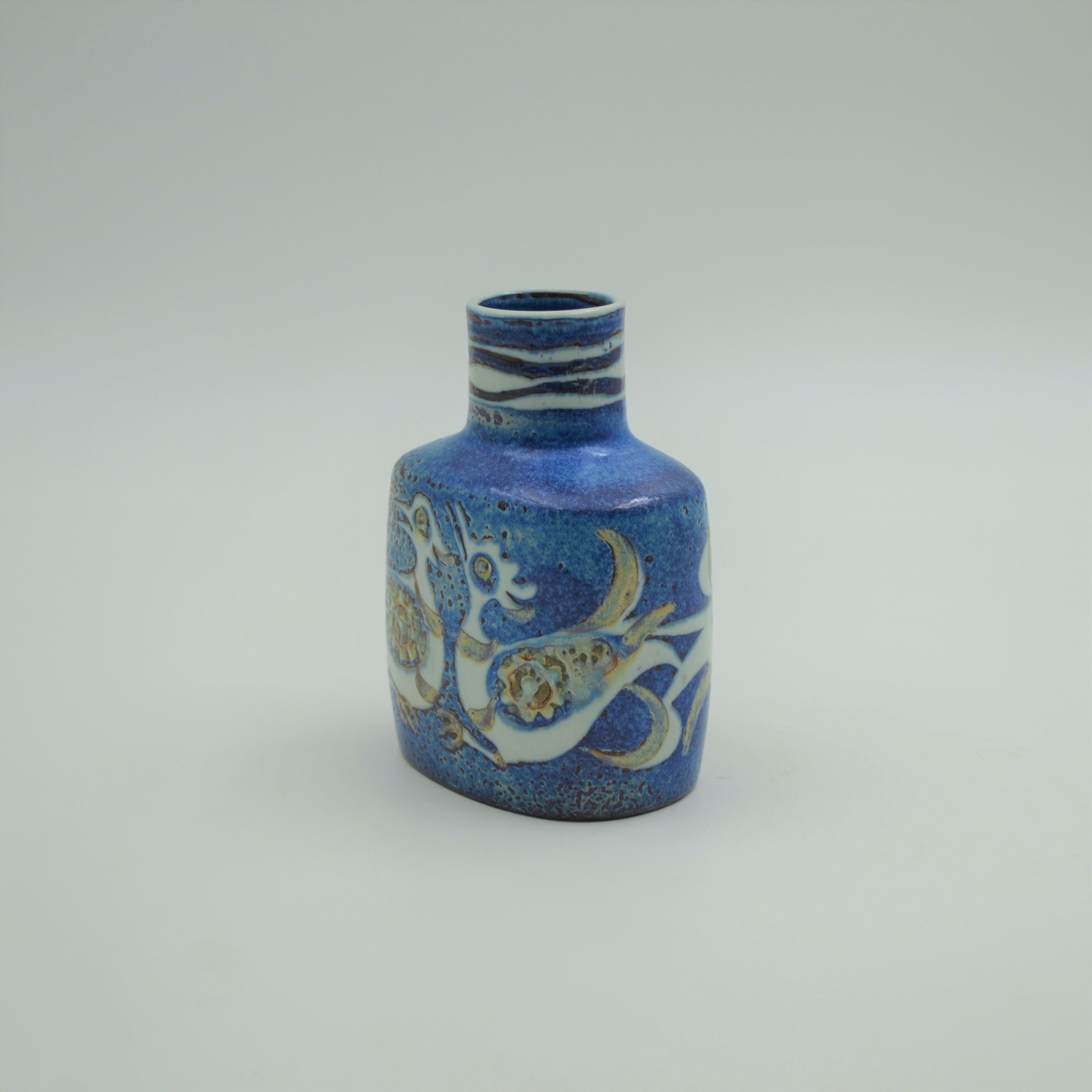 Earthenware vase series Baca by Nils Thorsson for Royal Copenhagen