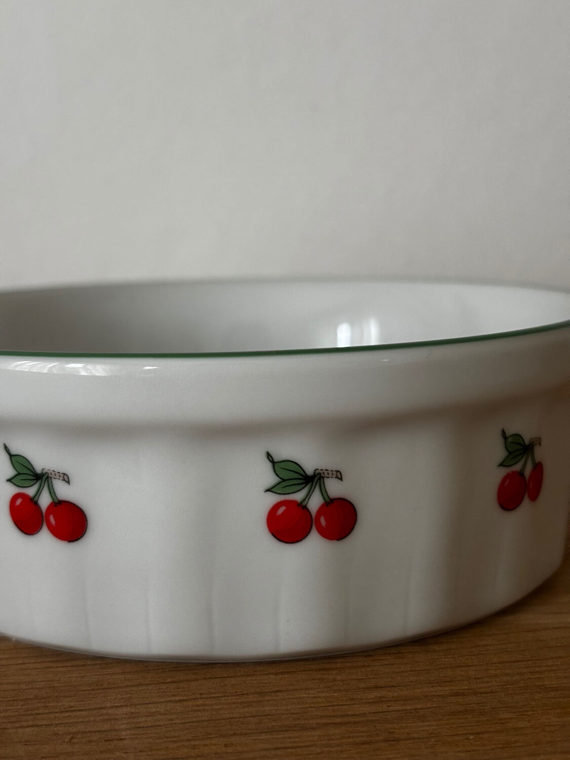 Set of 2 porcelain ramekins Tables & Couleurs cherries