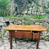 Walnut table, Directoire, 18th century period