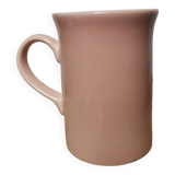 Vintage pastel salmon pink mug kilncraft stl england