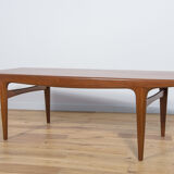 Mid century teak coffee table by Johannes Andersen for CFC Silkeborg, denmark, 1960s