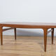 Table basse en teck mid century par Johannes Andersen pour CFC Silkeborg, Danemark, 1960s