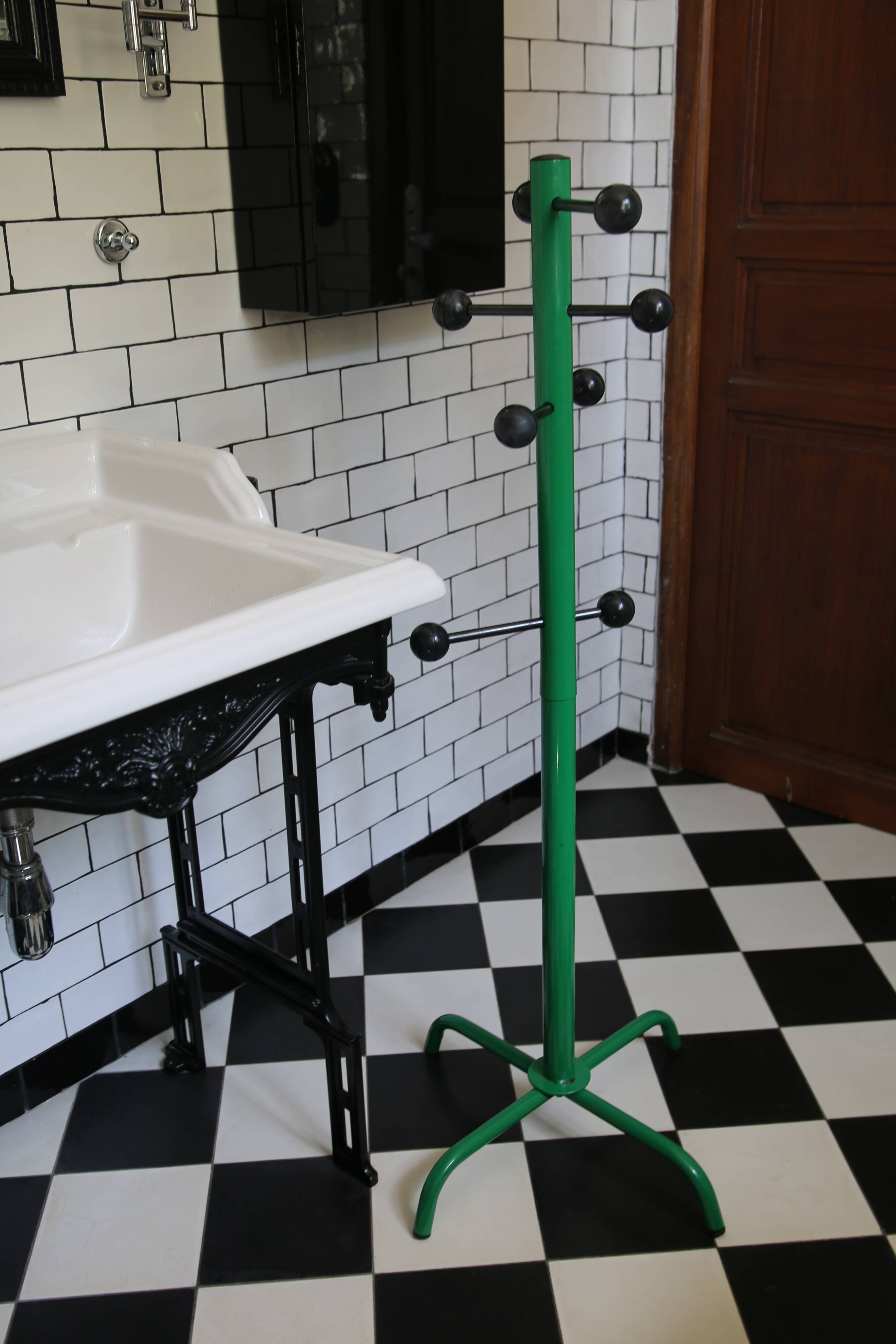 Vintage retro coat rack