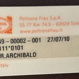 Fauteuil Poltrona Frau