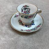 Tasses à café Bernardaud oiseaux de chine