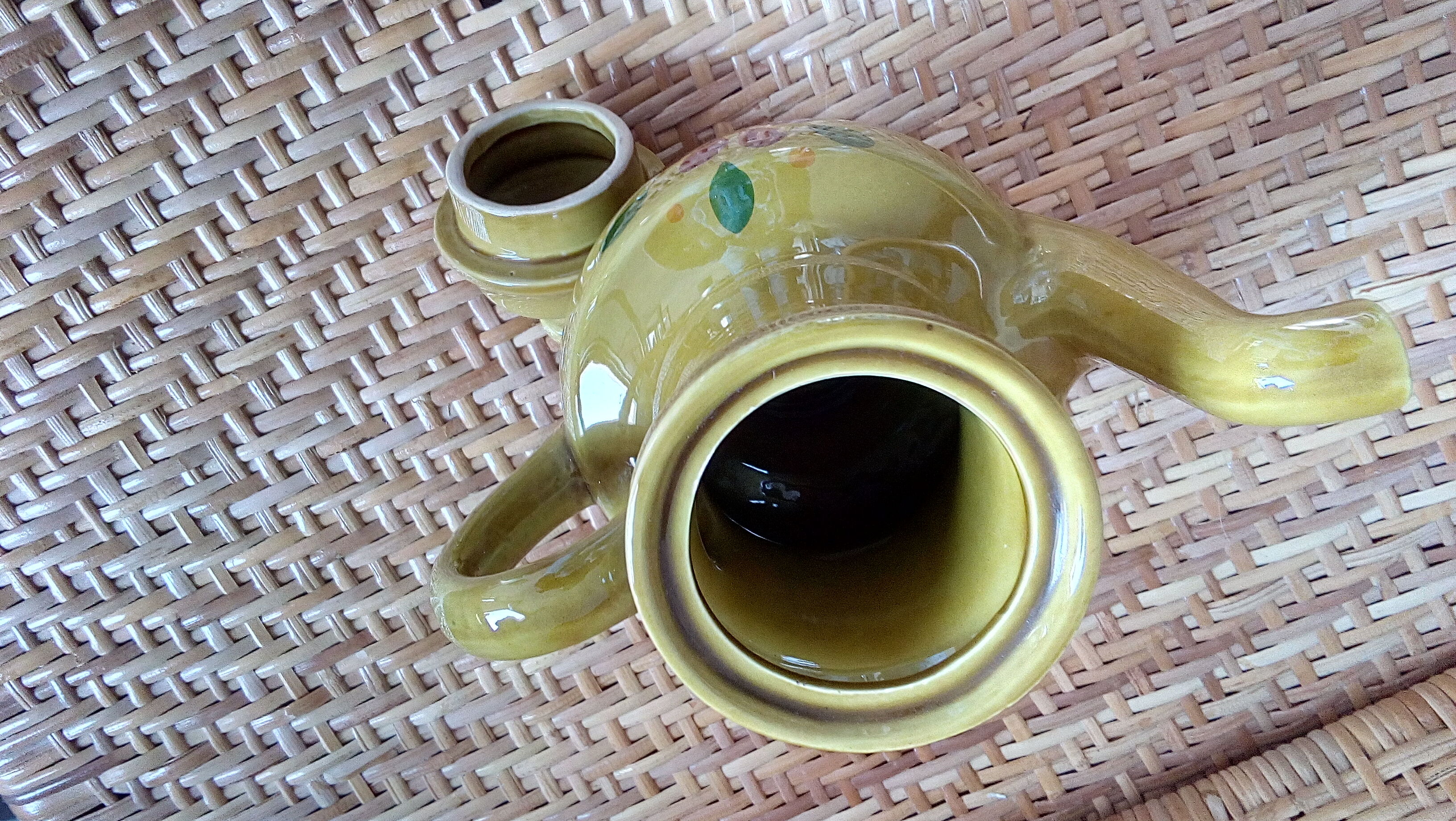 Italian enamelled ceramic coffee maker