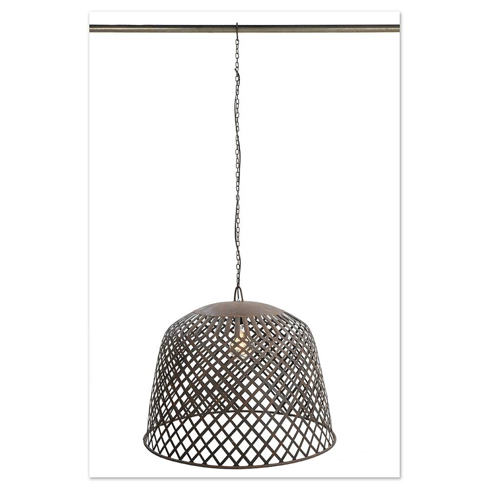 Transformed industrial chandelier