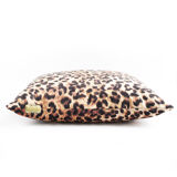 Coussin velours Léopard