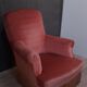 Fauteuil rose