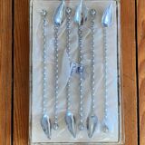 Set of 6 cocktail spoons