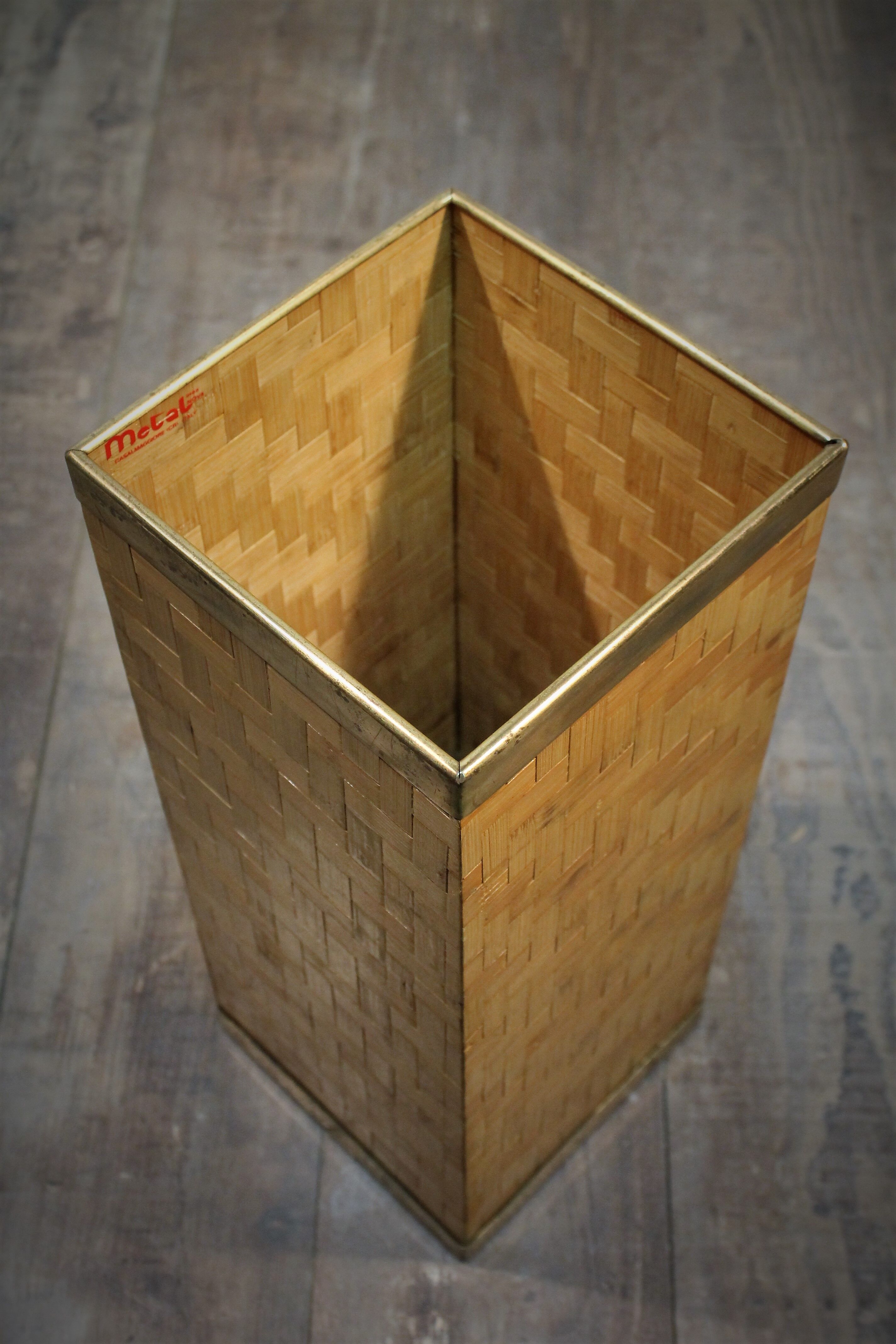Door umbrella bamboo Linea Nova 70s Italian design