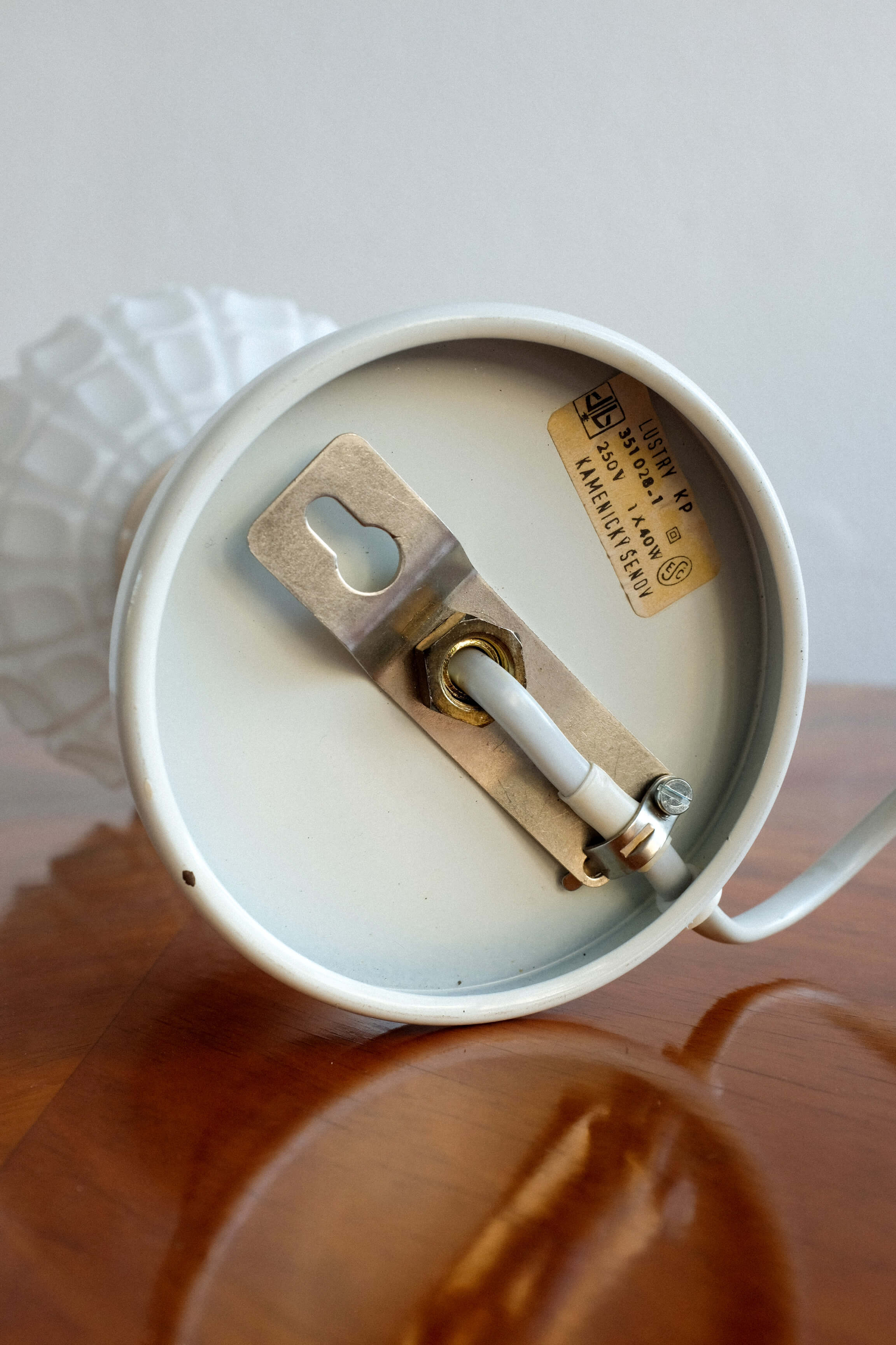 Lamp from Kamenický Šenov, Czechoslovakia, 1970s