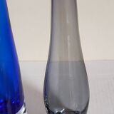 Duo de soliflores de verrier vintages