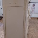 white stained buffet furniture brand Roche Bobois