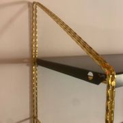 Vintage metal wall shelf
