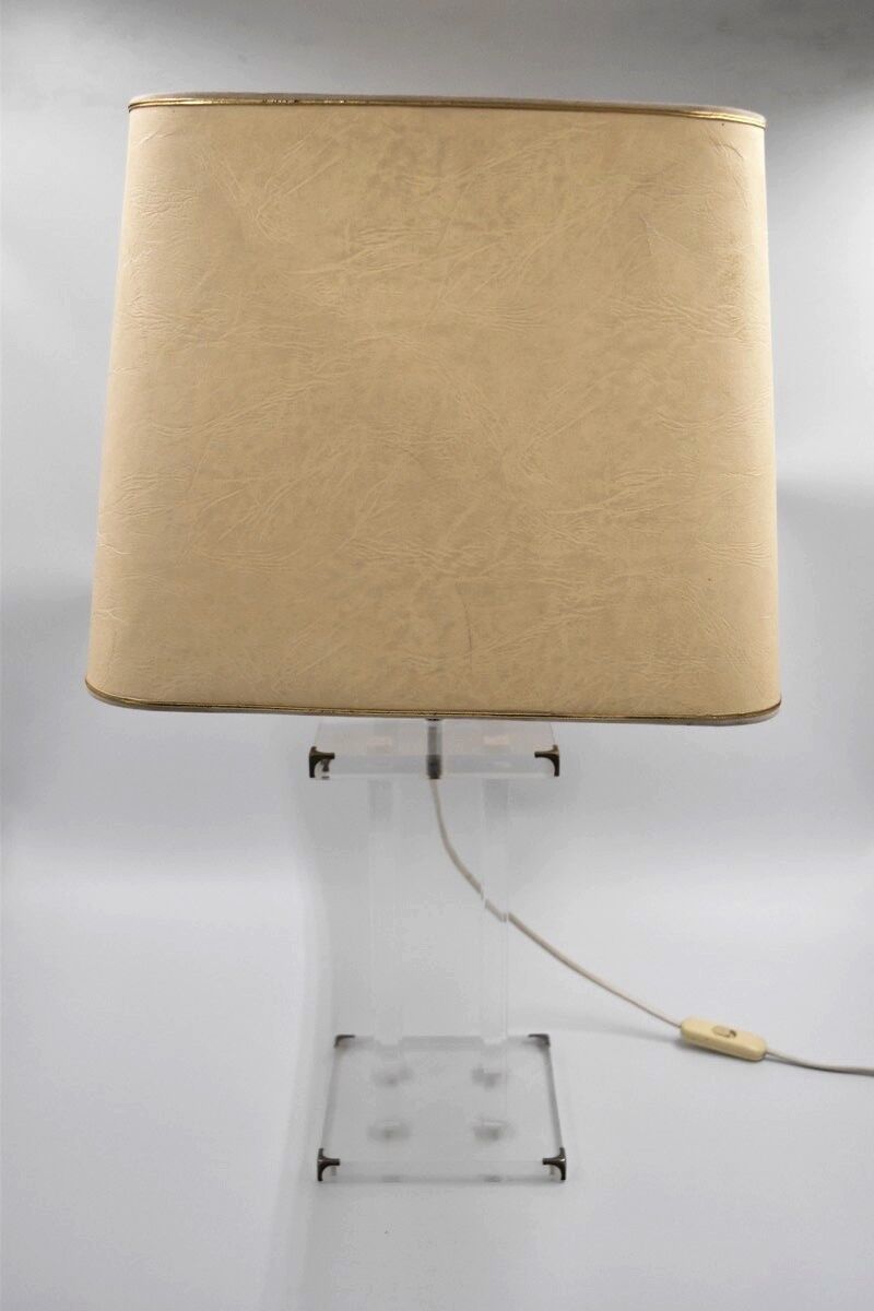 Lamp David Lange plexiglas 1970