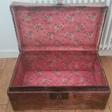 Old travel trunk early twentieth century