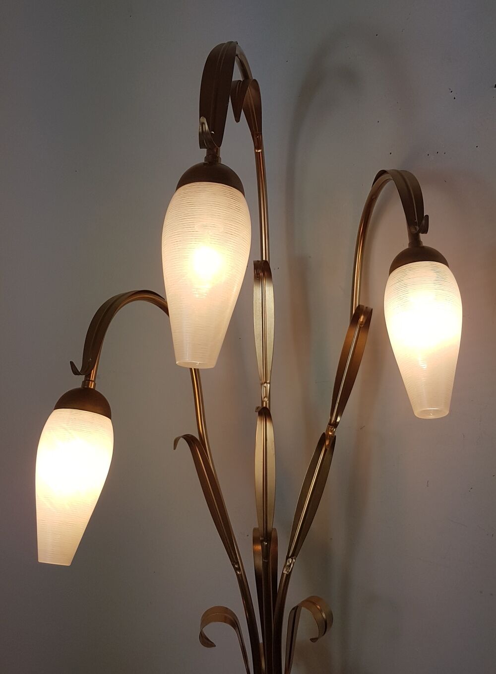 Vintage metal lamppost