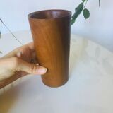Vase en teck danois