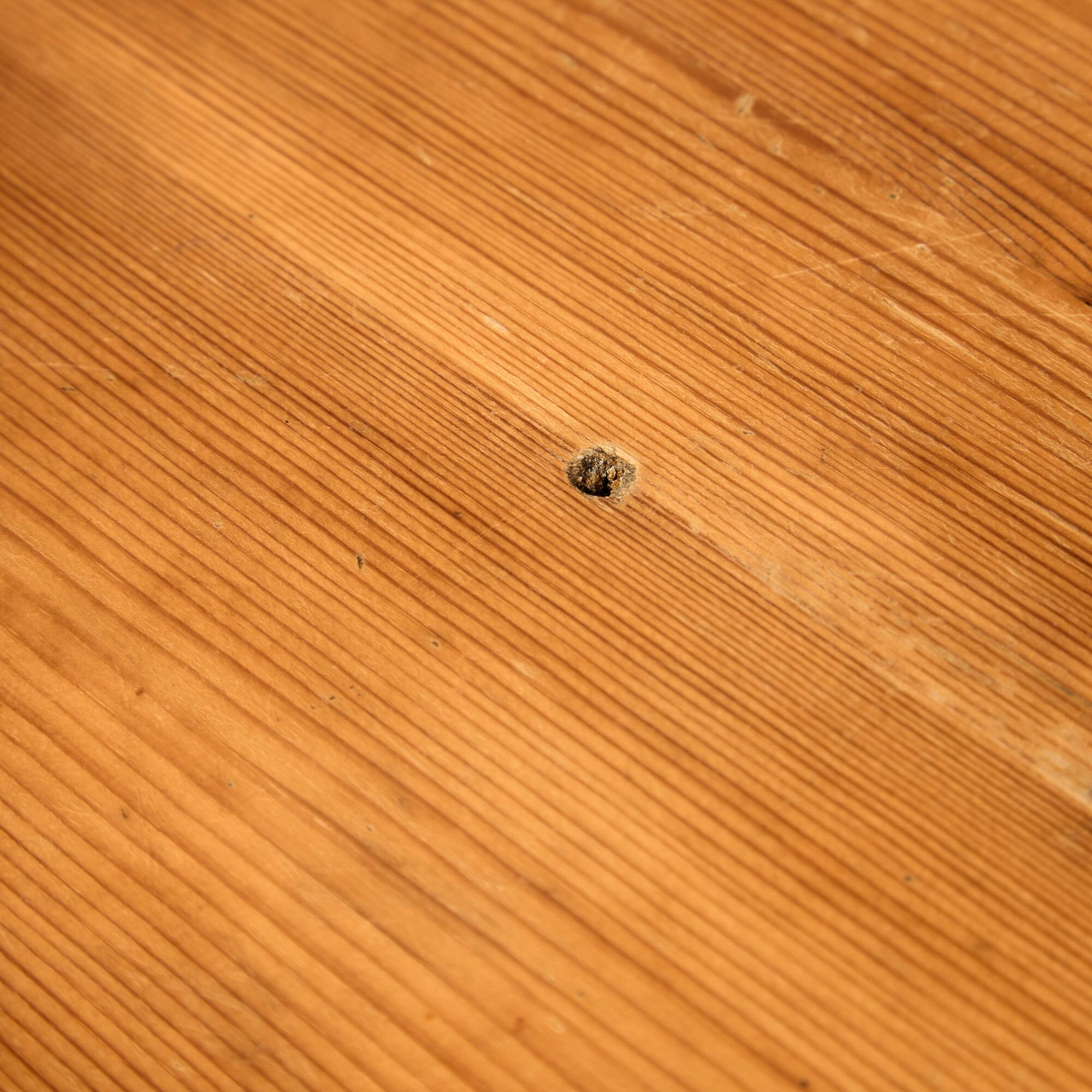 Pine dining set by Rainer Daumiller, Set of 7