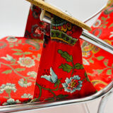Chaise à bascule poupée