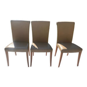 3 chaises poltrona
