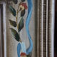 Small mirror bevelled frame painted 1970