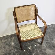 Fauteuil en bois cintré des années 60