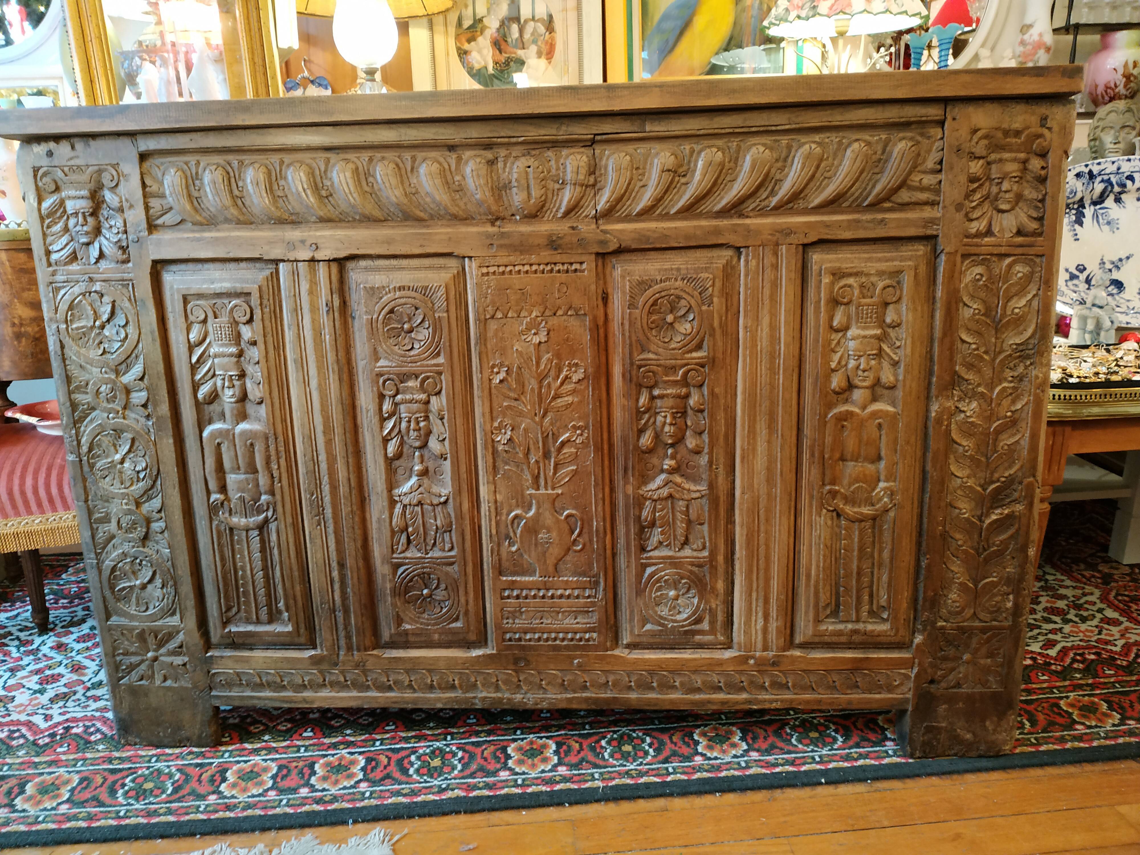 18th Century oak woodwork
