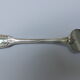 Antique silver mincing spoon