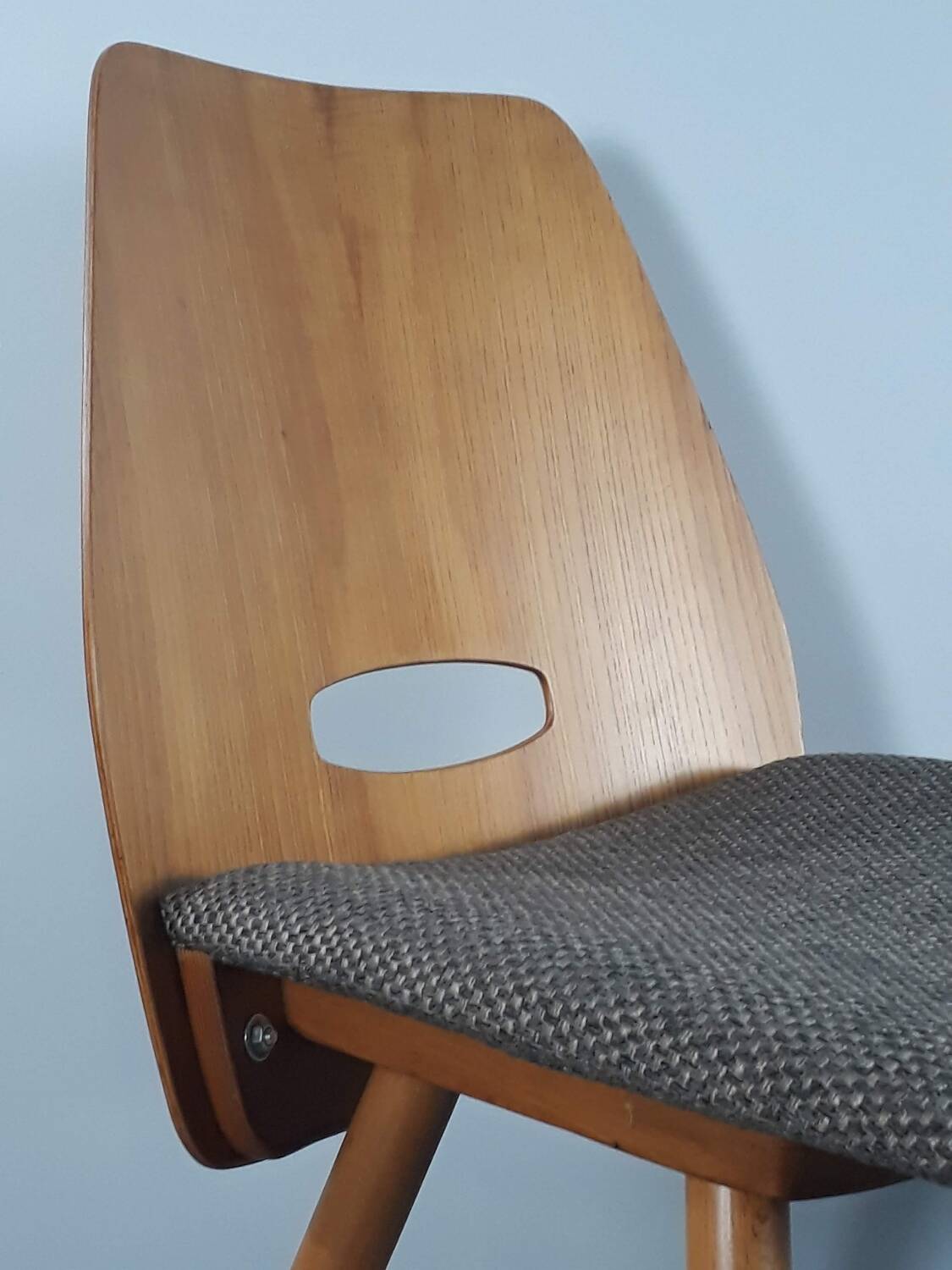 Set of 4 Lollipops chairs, Jiràk design, 1960s