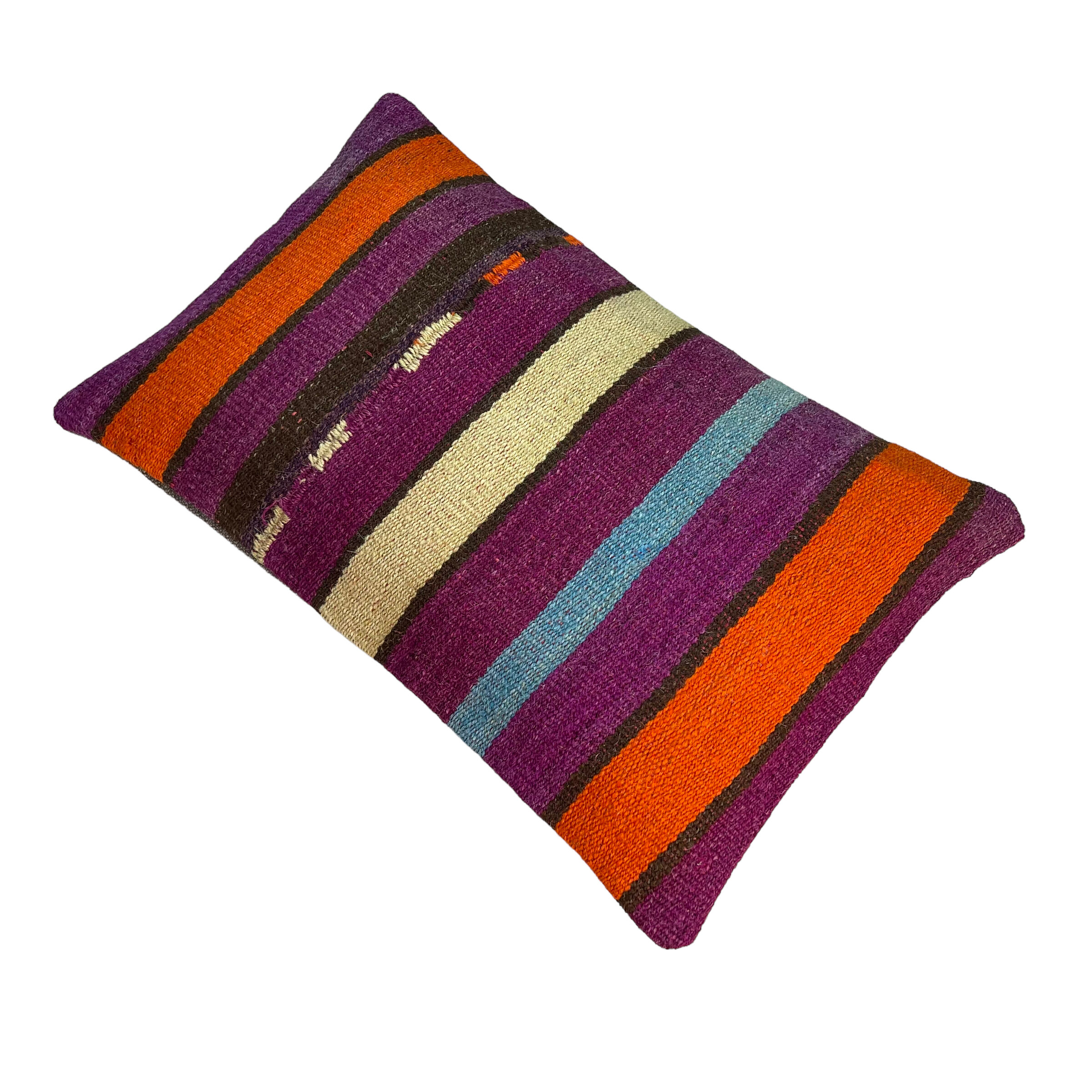 Vintage turkish kilim cushion cover