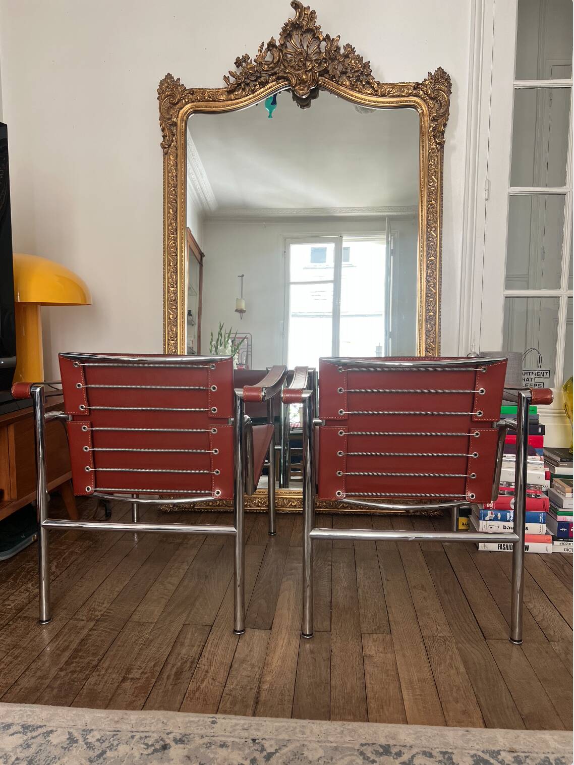 Pair of LC1 Armchairs by Le Corbusier for Cassina, 1990s