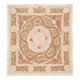 Vintage hand-embroidered tablecloth 141x154 cm