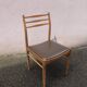 Série de 4 chaises scandinaves