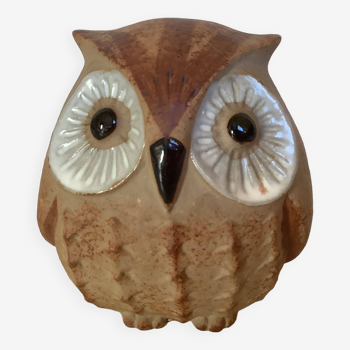 Ceramic owl piggy bank