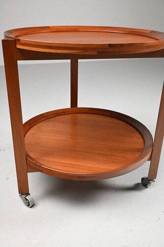 Vintage Teak Trolley by Sika Furniture