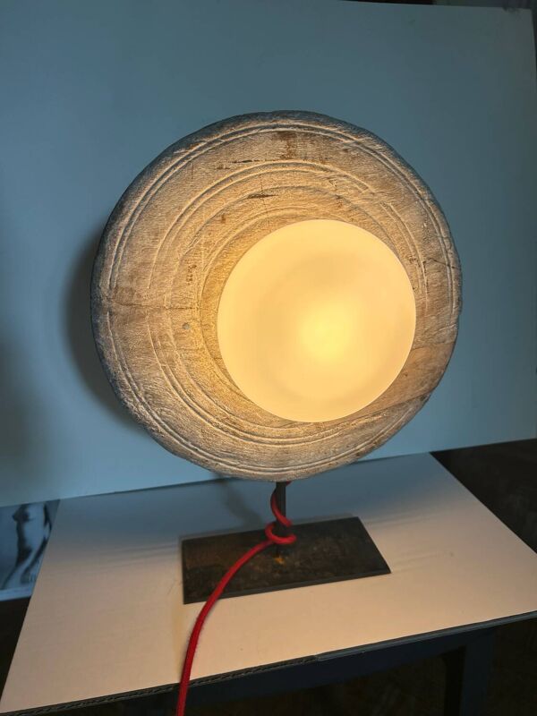 Lampe roue indienne