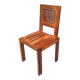 Postmodern Teak Side Chair, France, 1990s