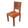 Postmodern Teak Side Chair, France, 1990s