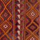 Tapis turc vintage fait main