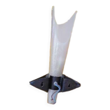 Set of 4 glass wall lights