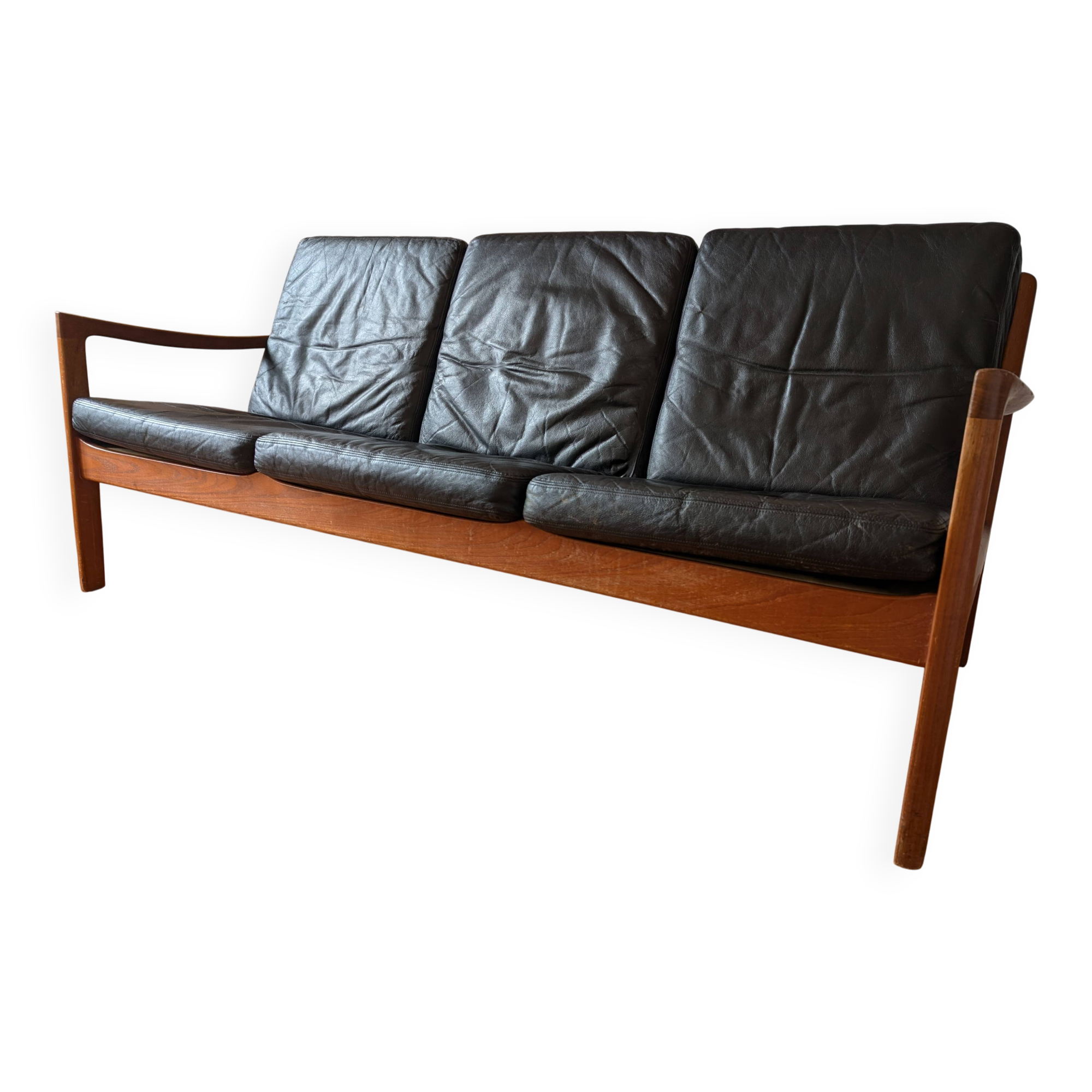 Three-seater sofa, Grete Jalk, France & Søn, Denmark, 1960