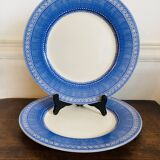 Set of 2 Vintage Churchill Out of the Blue Plates Inspired by Mary Gilliatt