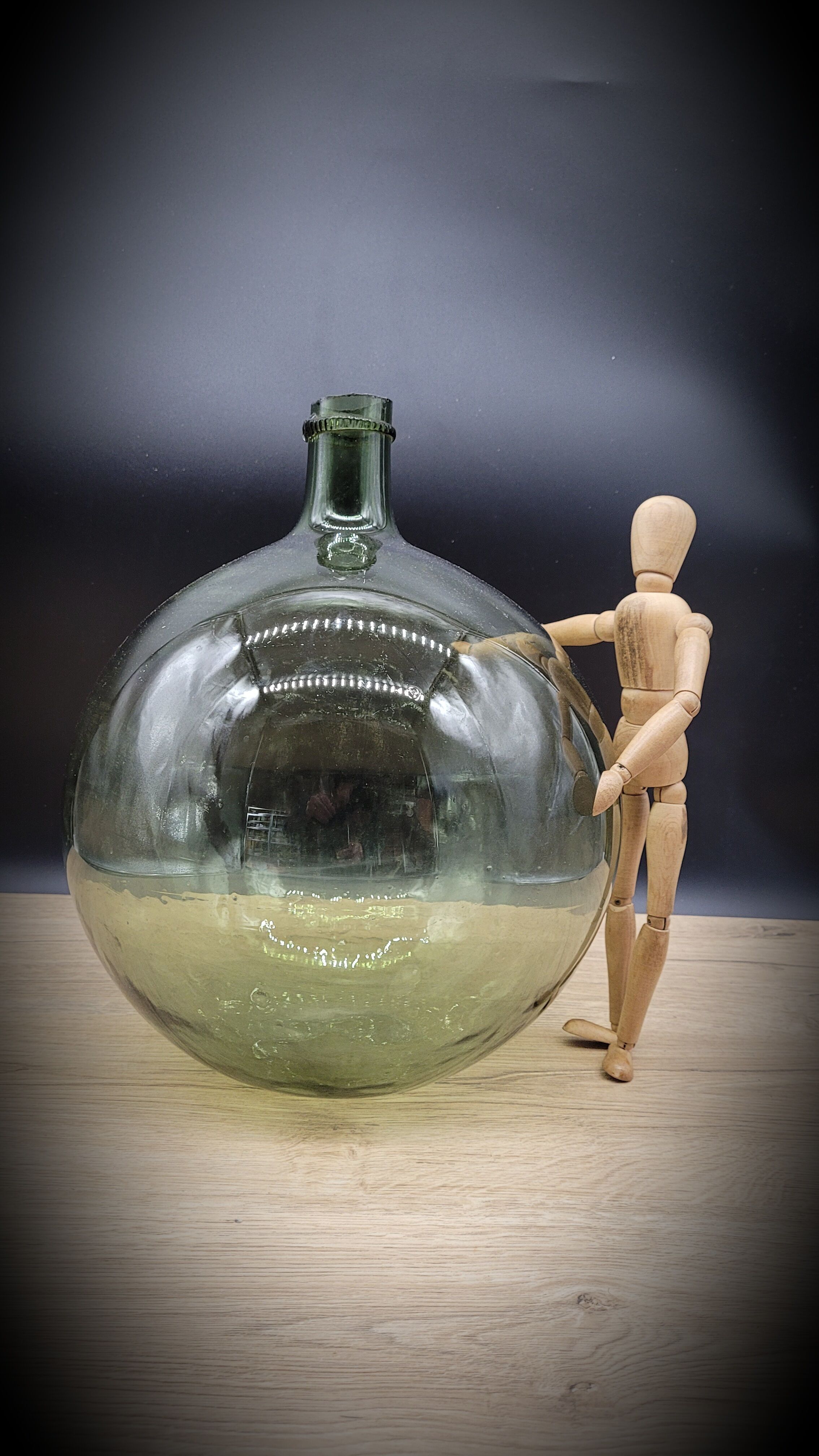 Lady jeanne 8l green bubbled