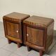 Comodini Art Déco, Italia, anni '30, set di 2