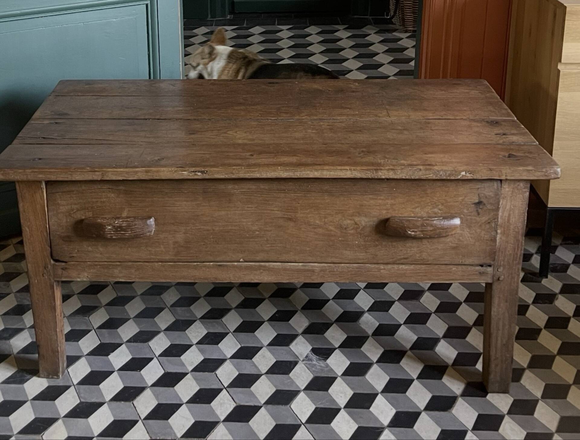 Old farmhouse coffee table