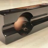 Cendrier à cigare individuel en verre noir