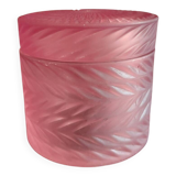 Glass jar with lid